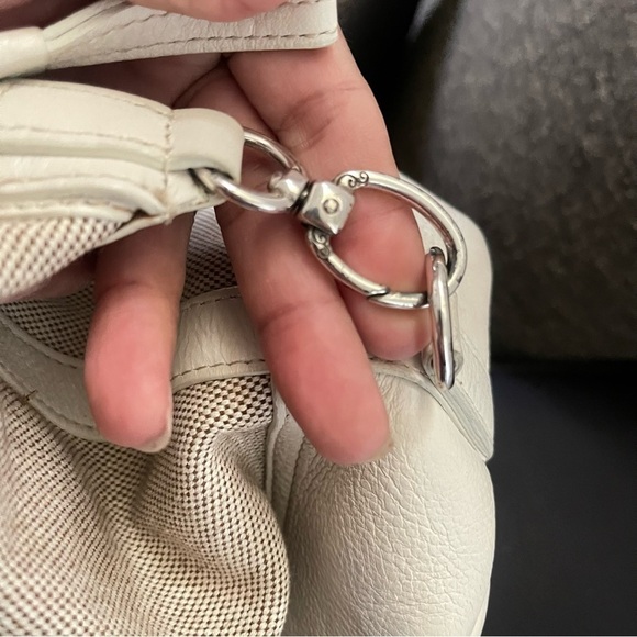 Vintage Brighton “Sanibel” Canvas & Leather EUC - Picture 6 of 16